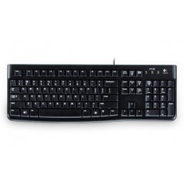 Logitech Keyboard K120 for Business tastiera USB QWERTY Italiano Nero