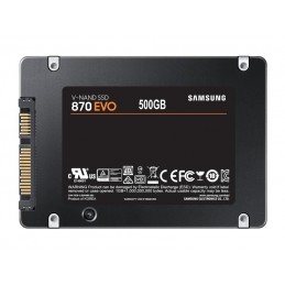 Samsung 870 EVO 2.5" 500 GB Serial ATA III V-NAND