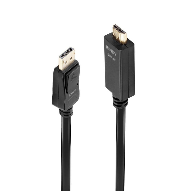 Lindy 36921 cavo e adattatore video 1 m DisplayPort HDMI tipo A (Standard) Nero Lindy 36921 cavo e adattatore video 1 m DisplayPort HDMI tipo A (Standard) Nero