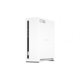 QNAP TS-133 server NAS e di archiviazione Tower Collegamento ethernet LAN Bianco