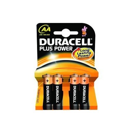 Duracell MN1500B4 batteria per uso domestico Batteria monouso Stilo AA Alcalino