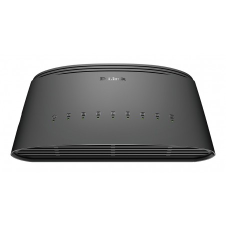 D-Link DGS-1008D E switch di rete Non gestito Gigabit Ethernet (10 100 1000) Nero