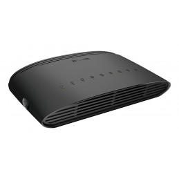 D-Link DGS-1008D E switch di rete Non gestito Gigabit Ethernet (10 100 1000) Nero