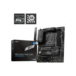 MSI PRO B760-P WIFI DDR4 scheda madre LGA 1700 micro ATX