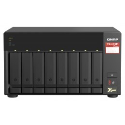 QNAP TS-873A NAS Tower Collegamento ethernet LAN Nero V1500B