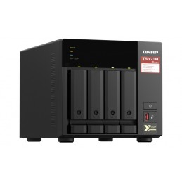 QNAP TS-473A NAS Tower Collegamento ethernet LAN Nero V1500B