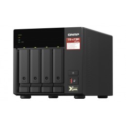 QNAP TS-473A NAS Tower Collegamento ethernet LAN Nero V1500B