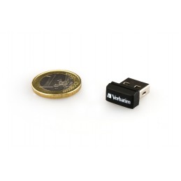 Verbatim Store 'n' Stay NANO - Memoria USB da 16 GB - Nero