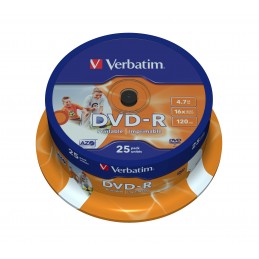 Verbatim 43538 DVD vergine 4,7 GB DVD-R 25 pz