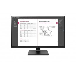 LG 27BN65QP-B Monitor PC 68,6 cm (27") 2560 x 1440 Pixel Quad HD LCD Nero