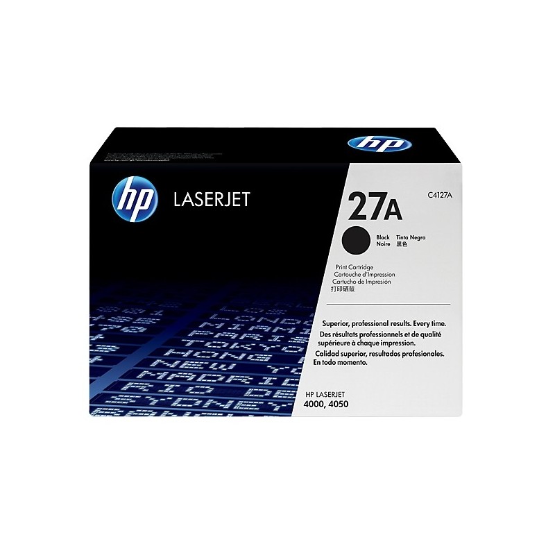 HP 27X cartuccia toner 1 pz Originale Nero HP 27X cartuccia toner 1 pz Originale Nero