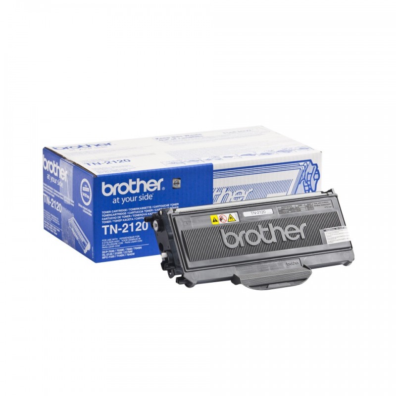 Brother TN-2120 cartuccia toner 1 pz Originale Nero Brother TN-2120 cartuccia toner 1 pz Originale Nero