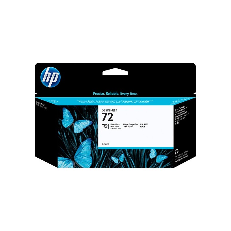 HP Cartuccia inchiostro nero fotografico 72, 130 ml HP Cartuccia inchiostro nero fotografico 72, 130 ml