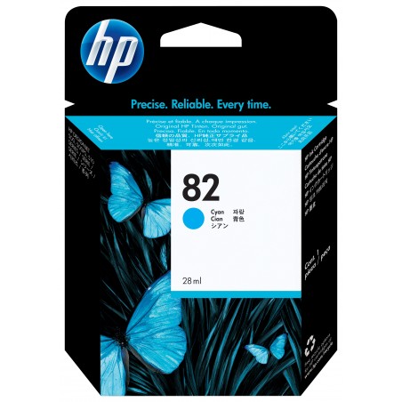 HP Cartuccia inchiostro ciano DesignJet 82, 69 ml