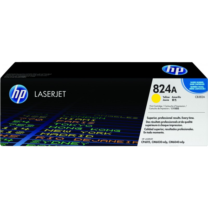 HP Cartuccia Toner originale giallo LaserJet 824A HP Cartuccia Toner originale giallo LaserJet 824A
