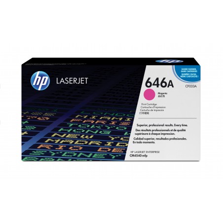 HP Cartuccia Toner originale magenta LaserJet 646A