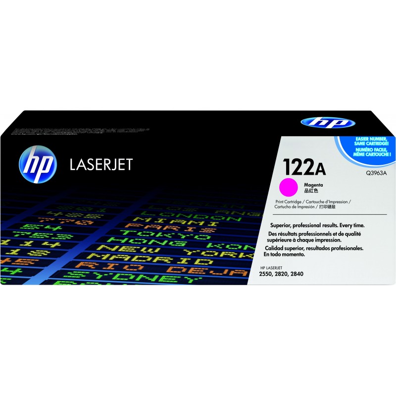 HP 122A Magenta Original LaserJet Toner Cartridge cartuccia toner 1 pz Originale HP 122A Magenta Original LaserJet Toner Cartridge cartuccia toner 1 pz Originale
