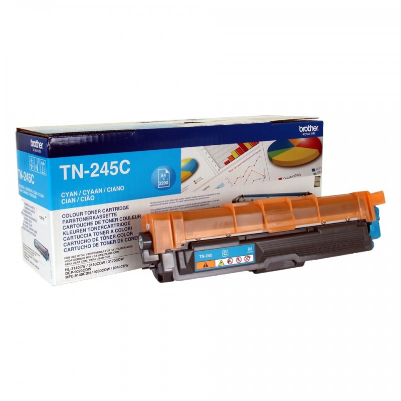 Brother TN-245C cartuccia toner 1 pz Originale Ciano Brother TN-245C cartuccia toner 1 pz Originale Ciano