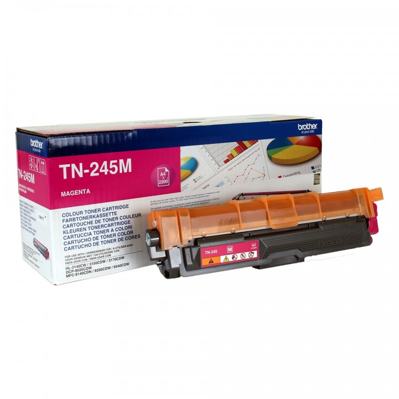 Brother TN-245M cartuccia toner 1 pz Originale Magenta Brother TN-245M cartuccia toner 1 pz Originale Magenta