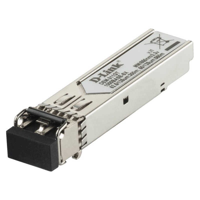 D-Link DEM-311GT modulo del ricetrasmettitore di rete Fibra ottica 1000 Mbit s SFP 850 nm D-Link DEM-311GT modulo del ricetrasmettitore di rete Fibra ottica 1000 Mbit s SFP 850 nm