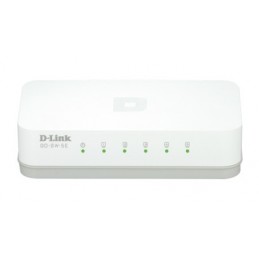 D-Link GO-SW-5E switch di rete Non gestito Fast Ethernet (10 100) Bianco
