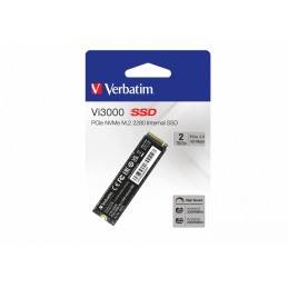 Verbatim Vi3000 PCIe NVMe M.2 SSD 2TB PCI Express 3.0