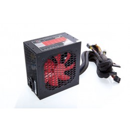 itek DESERT 650 alimentatore per computer 650 W 20+4 pin ATX ATX Nero, Rosso