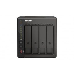 QNAP TS-453E NAS Tower Collegamento ethernet LAN Nero J6412