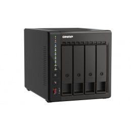 QNAP TS-453E NAS Tower Collegamento ethernet LAN Nero J6412