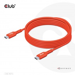 CLUB3D CAC-1573 cavo USB 2 m USB4 Gen 2x2 USB C Rosso