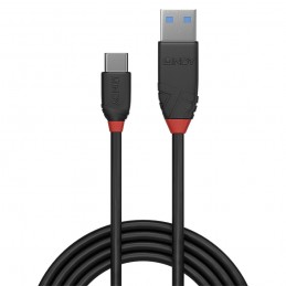 Lindy 36915 cavo USB 0,5 m USB 3.2 Gen 1 (3.1 Gen 1) USB A USB C Nero