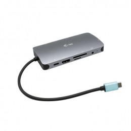 i-tec Metal USB-C Nano Dock HDMI VGA with LAN + Power Delivery 100 W