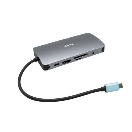 i-tec Metal USB-C Nano Dock HDMI VGA with LAN + Power Delivery 100 W