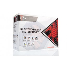 itek DESERT 550 alimentatore per computer 550 W 20+4 pin ATX ATX Nero, Rosso