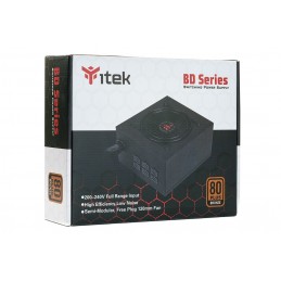 itek BD700 alimentatore per computer 700 W 24-pin ATX ATX Nero