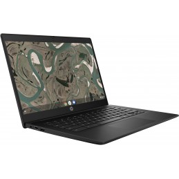 HP Chromebook 14 G7 35,6 cm (14") HD Intel® Celeron® N4500 4 GB LPDDR4x-SDRAM 64 GB eMMC Wi-Fi 6 (802.11ax) ChromeOS Nero