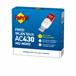 FRITZ!WLAN Stick AC 430 MU-MIMO International 583 Mbit s FRITZ!WLAN Stick AC 430 MU-MIMO International 583 Mbit s
