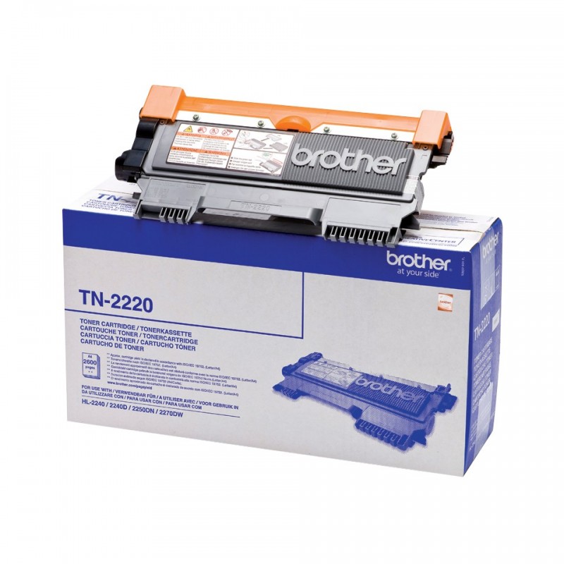 Brother TN-2220 cartuccia toner 1 pz Originale Nero Brother TN-2220 cartuccia toner 1 pz Originale Nero
