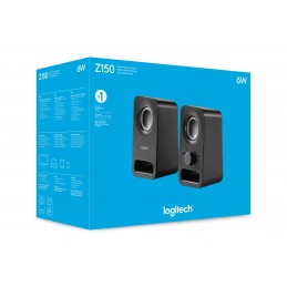 Logitech Z150 altoparlante Nero Cablato 3 W