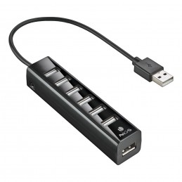 NGS IHUB7 TINY USB 2.0 480 Mbit s Nero