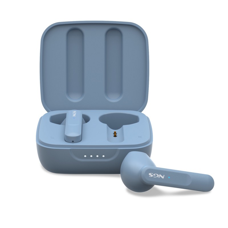 NGS ARTICA MOVE Cuffie Wireless In-ear Musica e Chiamate Bluetooth Azzurro