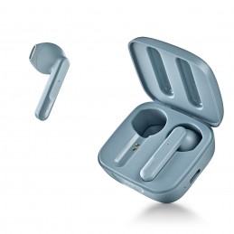 NGS ARTICA MOVE Cuffie Wireless In-ear Musica e Chiamate Bluetooth Azzurro
