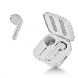 NGS ARTICA MOVE Cuffie Wireless In-ear Musica e Chiamate Bluetooth Bianco