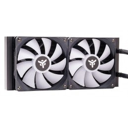 itek SKETLIQ 240 ARGB Processore Liquid cooling kit 12 cm Nero