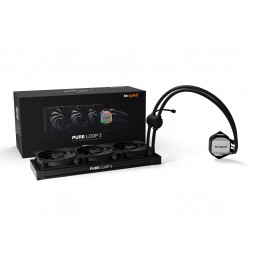 be quiet! Pure Loop 2 | 360mm Processore Raffreddatore di liquidi tutto in uno 12 cm Nero 1 pz