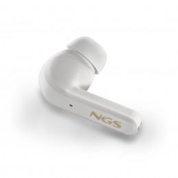 NGS ARTICA TROPHY Cuffie Wireless In-ear Musica e Chiamate USB tipo-C Bluetooth Oro, Bianco