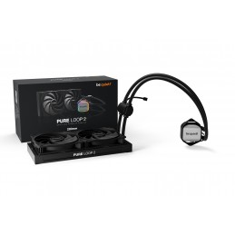 be quiet! Pure Loop 2 | 280mm Processore Raffreddatore di liquidi tutto in uno 14 cm Nero 1 pz