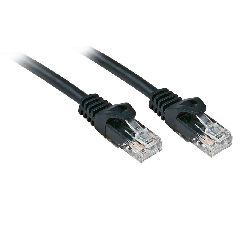 Lindy RJ-45 RJ-45 Cat6 10m cavo di rete Nero U UTP (UTP)