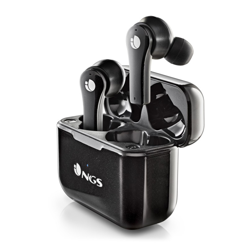 NGS ARTICA BLOOM Auricolare Wireless In-ear Musica e Chiamate USB tipo-C Bluetooth Nero NGS ARTICA BLOOM Auricolare Wireless In-ear Musica e Chiamate USB tipo-C Bluetooth Nero