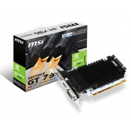 MSI GT 710 2GD3H LP scheda video NVIDIA GeForce GT 730 2 GB GDDR3